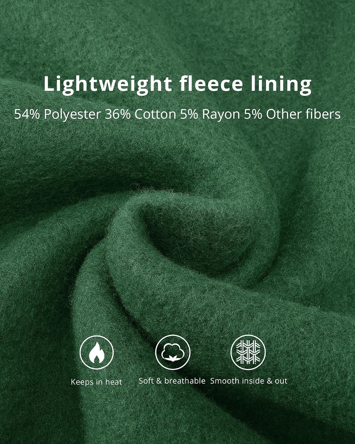 Stelle Women’s Oversized Fleece Hoodies Long Sleeve Casual Sweatshirt(Forest Green)