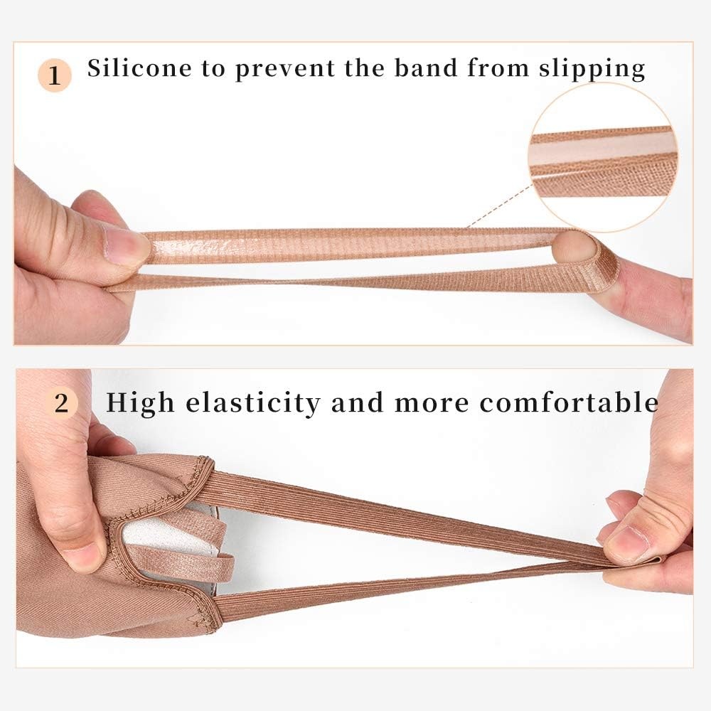 Stelle Half Soles Dance Shoes Women Men Canvas Lyrical Pirouette Ballet Shoes Turners Dance Shoes for Contemporary(Tan)
