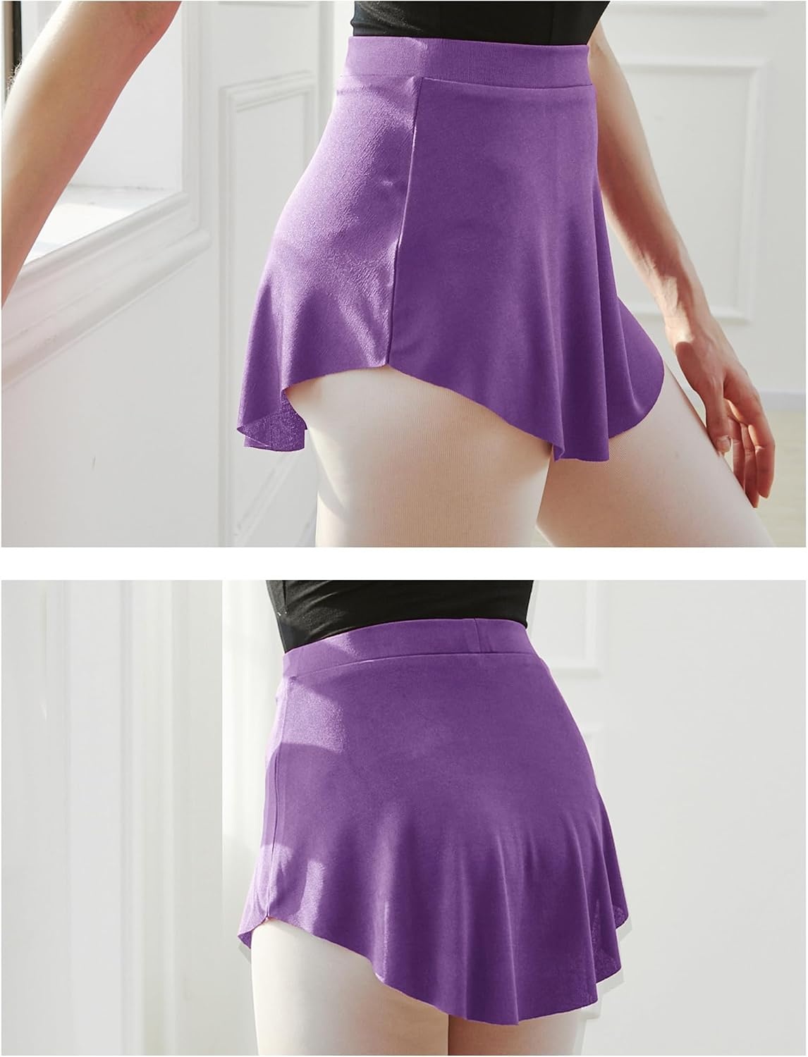 Stelle Ballet Skirt Women Dance Wrap Pull-On Skirts for Adult | Bullet pointe skirt, Pull on Waist, Beautiful movement, Ballet Skirt Women, Dance, Figure Skating, Gymnastics, Rehearsal(Grape)