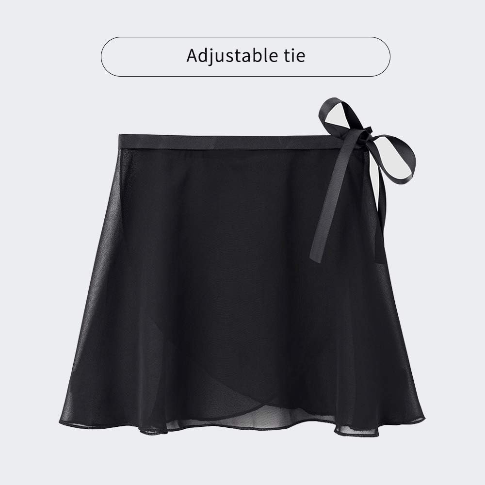 Stelle Ballet Leotards for Girls Toddler Dance Dress Outfit Combo with Skirt and Tights (Toddler/Little Kid/Big Kid)(1-black)