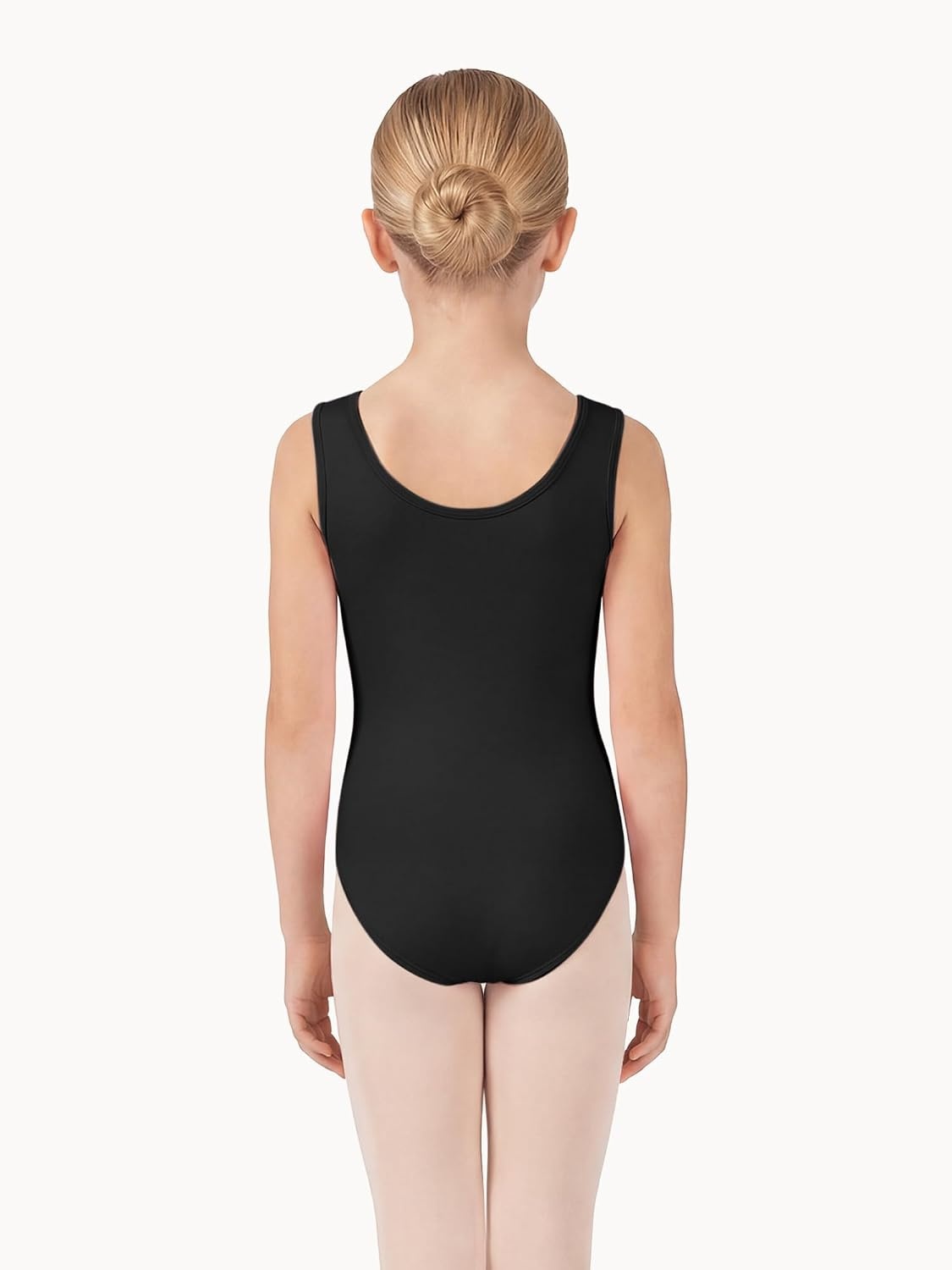 Stelle Gymnastics Leotards for Girls Tank Ballet Ballerina Dancewear 2-14Y(Black)