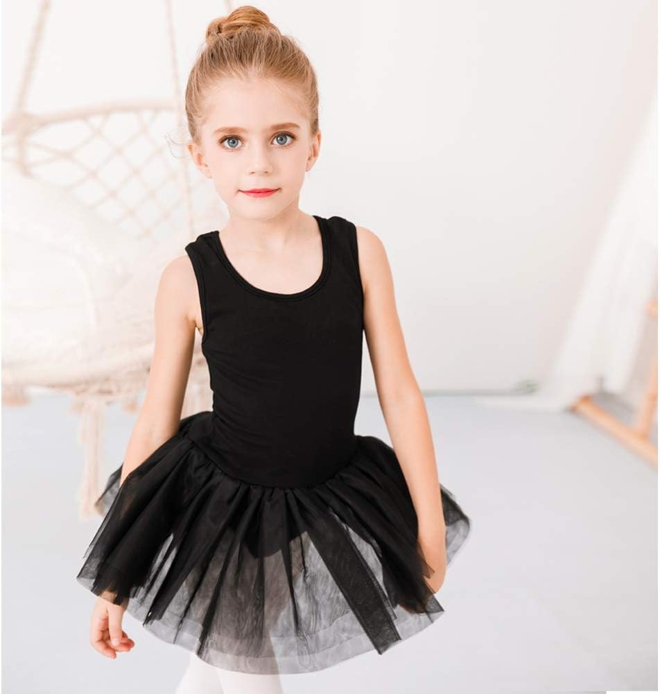 Stelle Ballet Leotards for Girls with Tutu Skirt Ballerina Dance Costumes | Ballet tutu dress, Soft stretch fabric, Breathable comfort, Tulle skirt, Ballerina outfit, Dance, Performance, Party(Black (Tank Top))