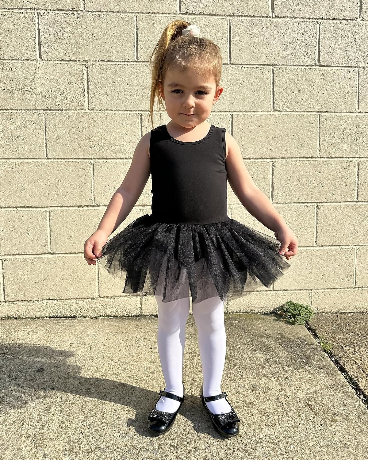 Stelle Ballet Leotards for Girls with Tutu Skirt Ballerina Dance Costumes | Ballet tutu dress, Soft stretch fabric, Breathable comfort, Tulle skirt, Ballerina outfit, Dance, Performance, Party(Black (Tank Top))