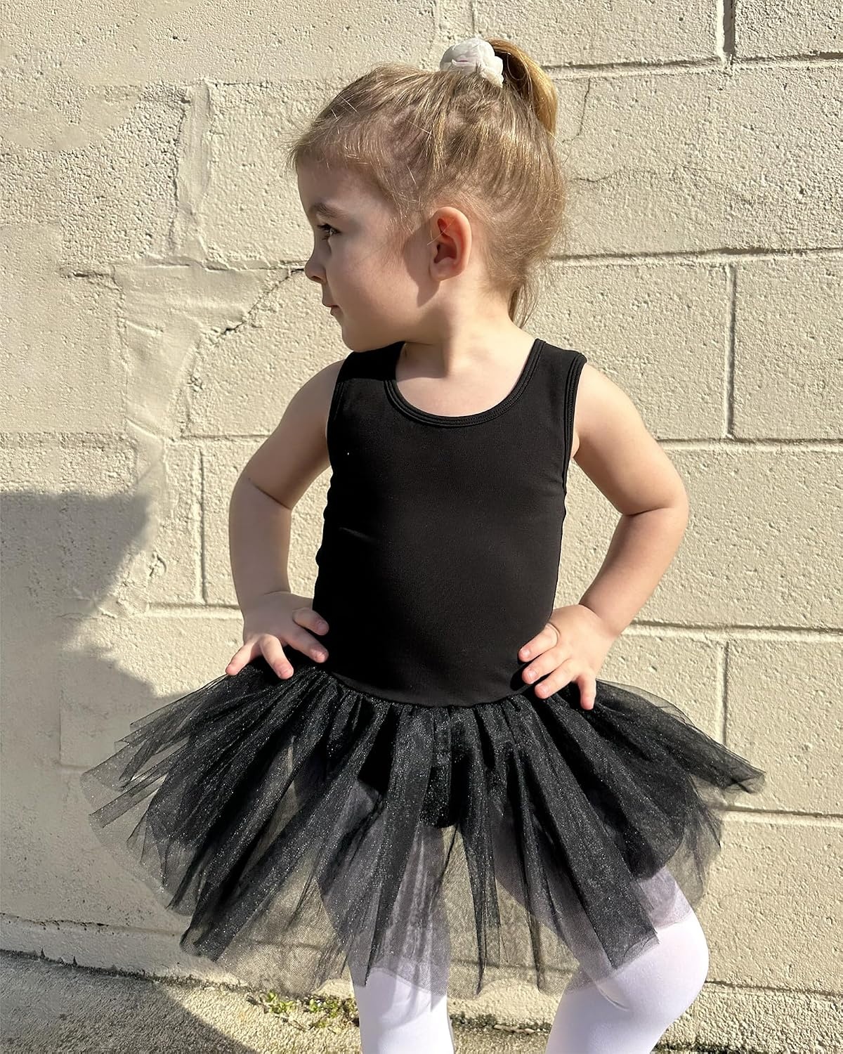 Stelle Ballet Leotards for Girls with Tutu Skirt Ballerina Dance Costumes | Ballet tutu dress, Soft stretch fabric, Breathable comfort, Tulle skirt, Ballerina outfit, Dance, Performance, Party(Black (Tank Top))