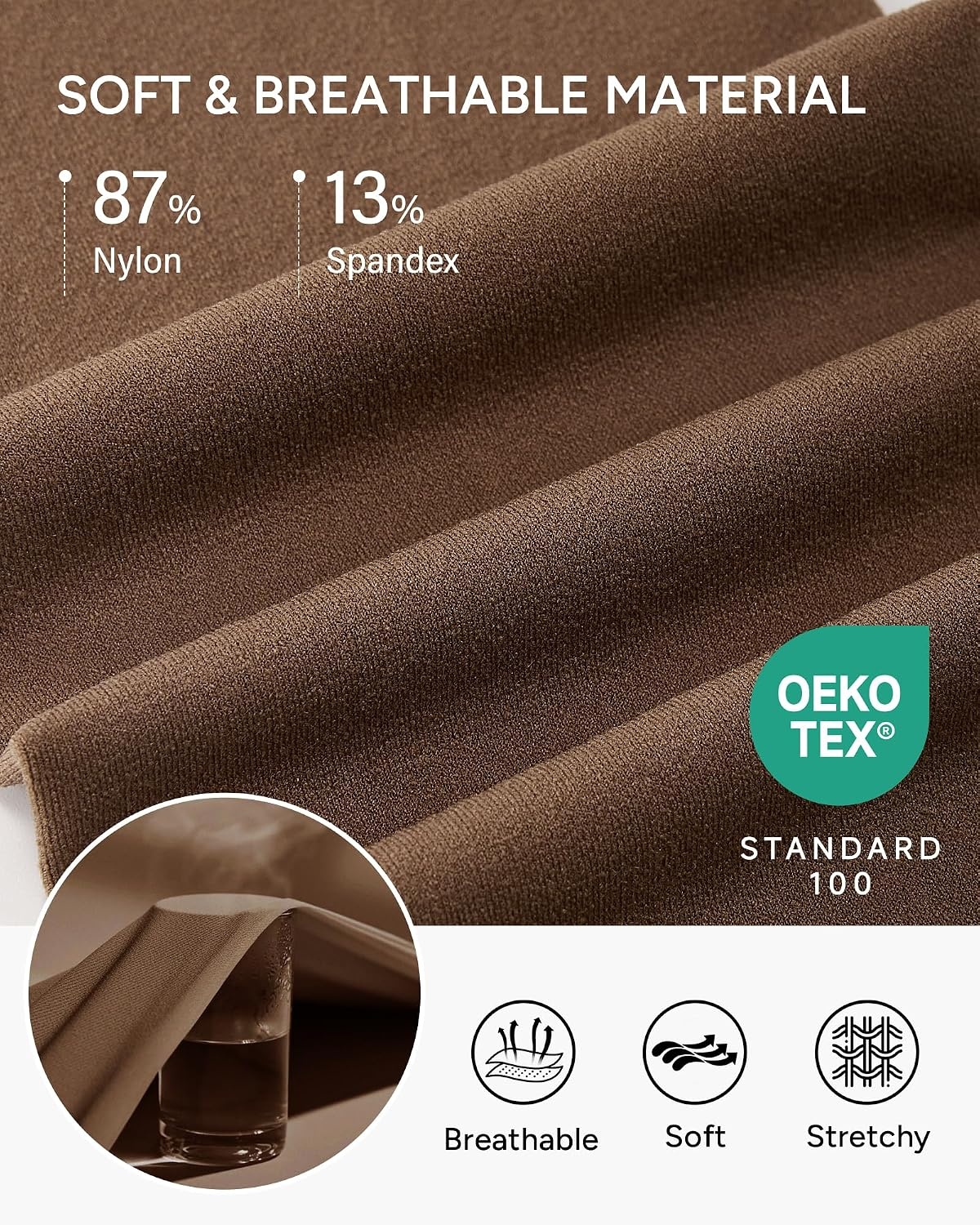 Stelle Girl’s Footless Tights Ultra Soft Dance Tights for Ballet(Mocha)