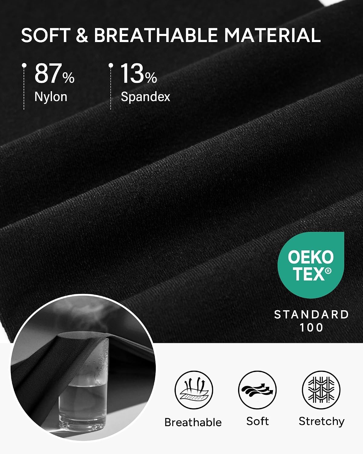 Stelle Footless Dance Tights for Girls Ballet Kids Toddler 2T-15Y | Multiple Colors, No Feet, High Waist, Stretch, Opaque Coverage, Soft Stockings, Teen & Youth Pantyhose, Ballerina, Gymnastics(Black)