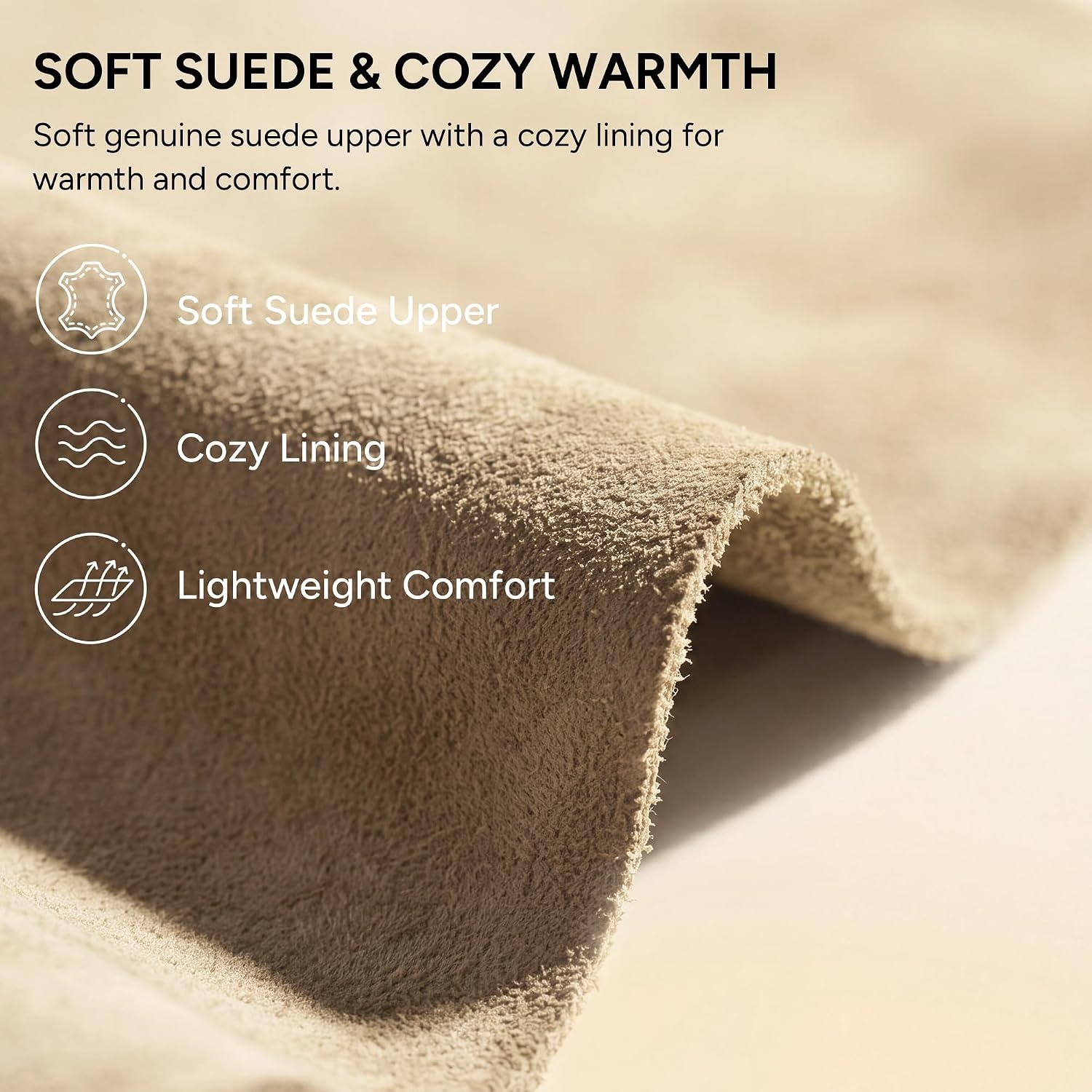 Stelle Winter Boots for Women Warm Ankle Snow Boots(Dune)