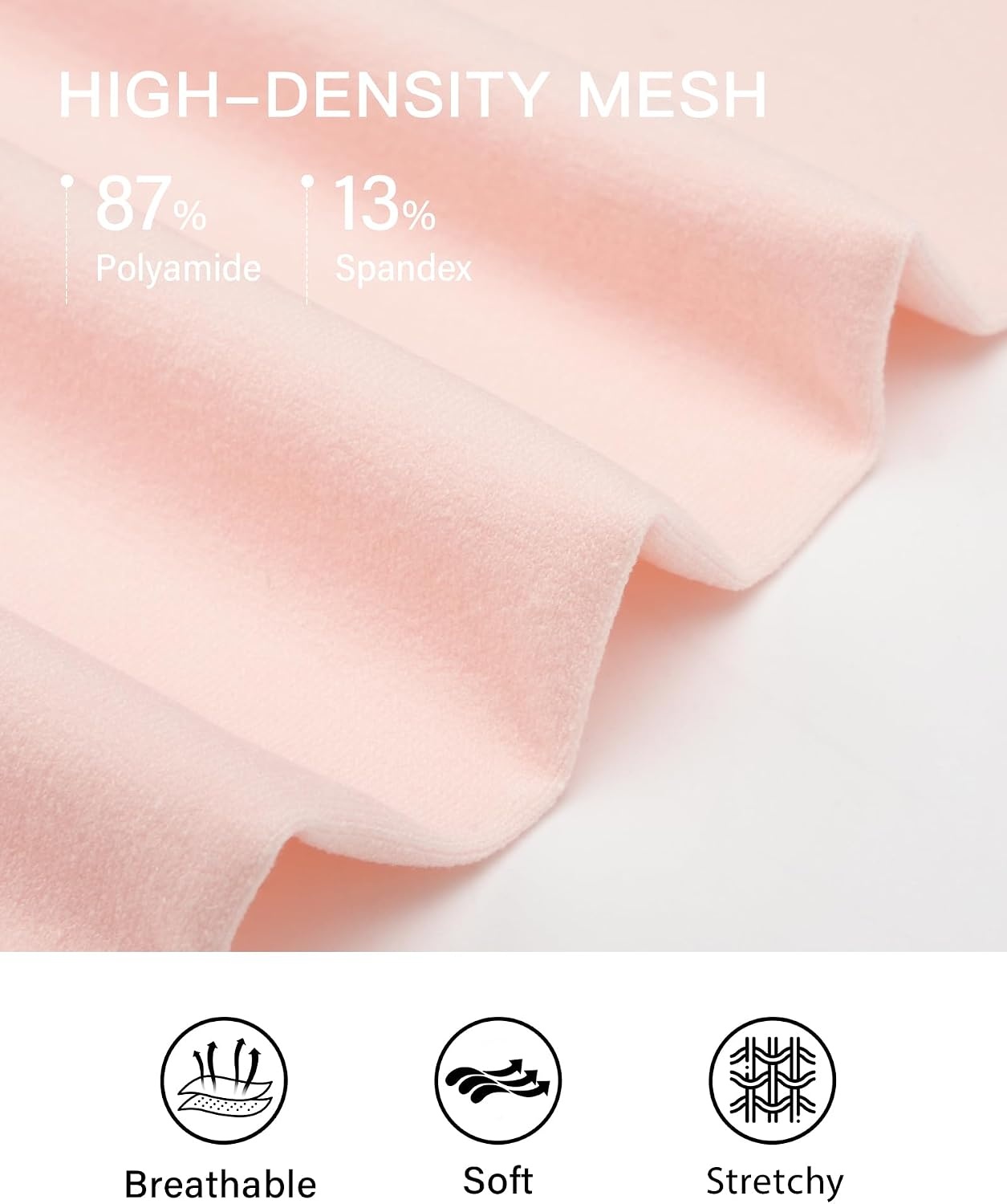 Stelle Women’s Footed Ballet Tights for Adult Dance Class Performance | Soft Microfiber Fabric, Opaque Coverage, Stretch Fit, High Waist, Seamless, Studio, Stage, Recitals, Ballerina(2 Pairs-ballet Pink+tan)