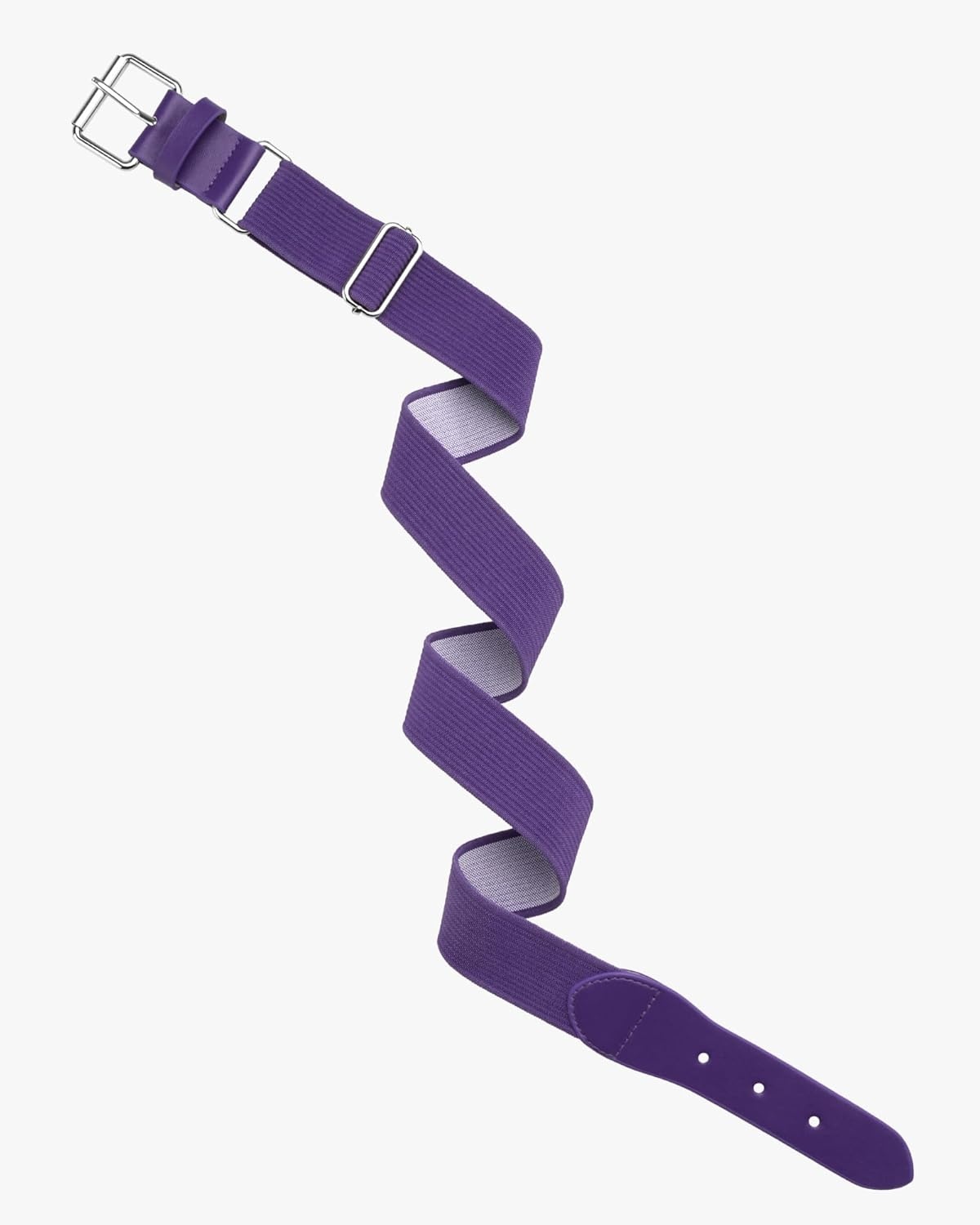 STELLE Baseball/Softball/Fastpitch Belt Girls Sports Elastic Adjustable Boys Uniform Belts Youth and Adult Sizes(Purple)
