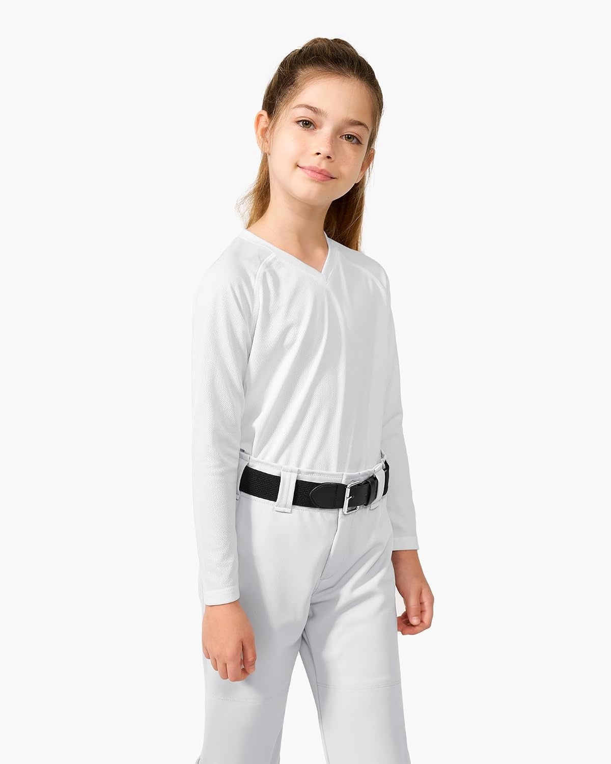 Stelle Baseball Softball Belt Elastic Adjustable Girls Boys Youth Adults(Black)