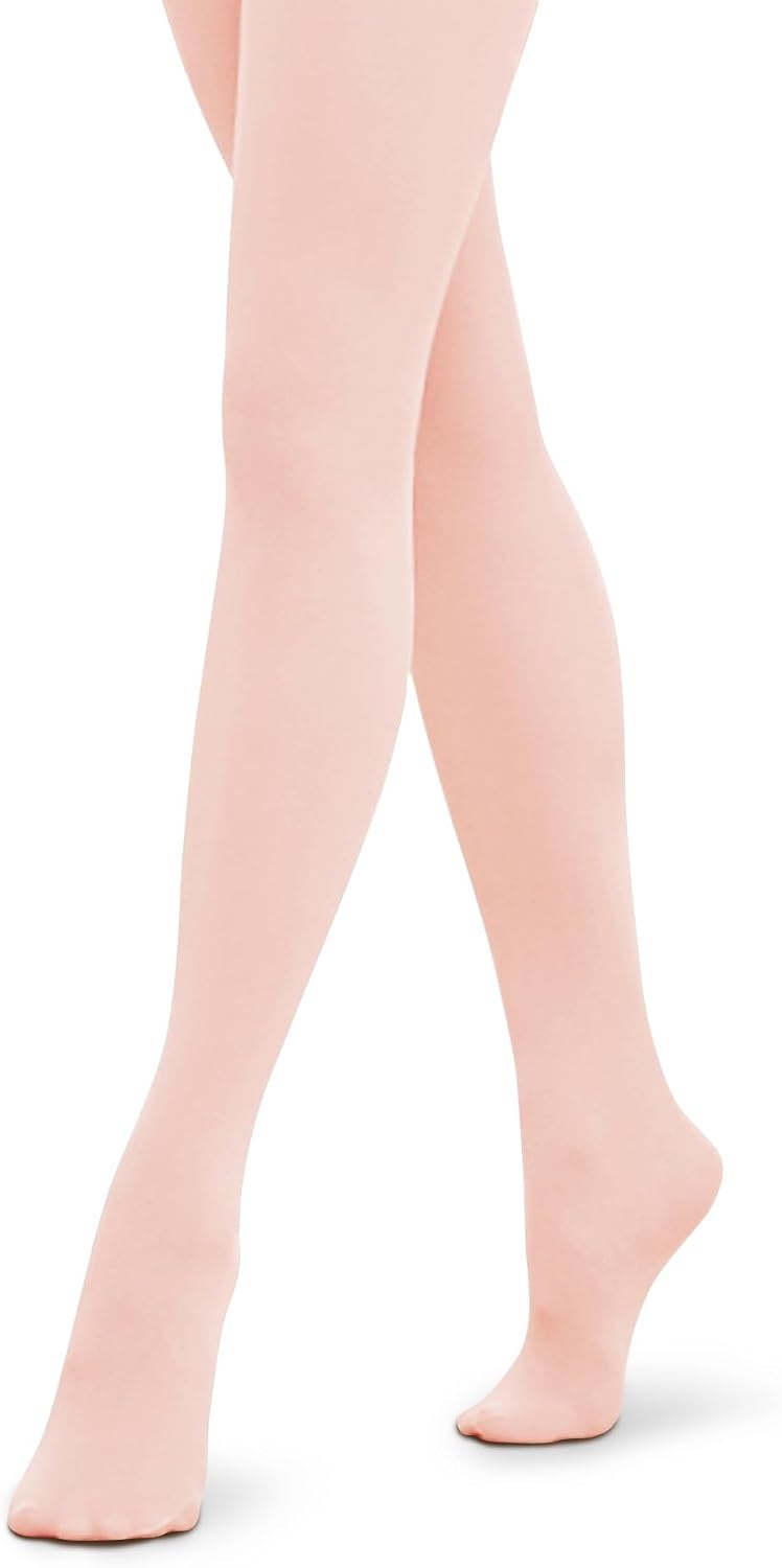 Stelle Women’s Ballet Tights Ultra Soft Pro Footed Tights Adult Dance Leggings(Ballet Pink)