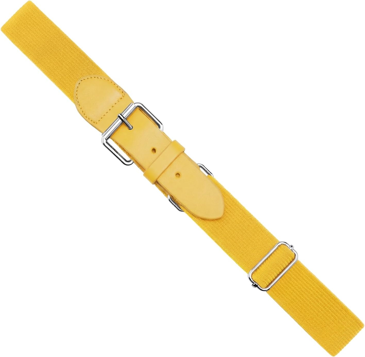 Stelle Baseball Softball Belt Elastic Adjustable Girls Boys Youth Adults(Bright Yellow)