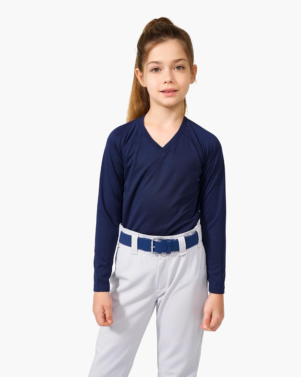 Stelle Baseball Softball Belt Elastic Adjustable Girls Boys Youth Adults(Navy)