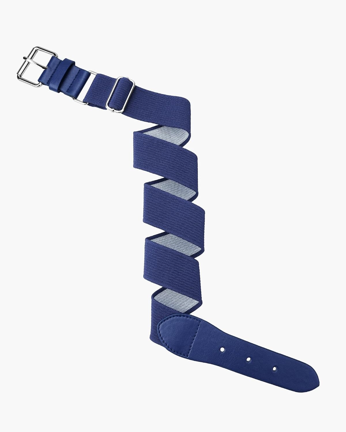 Stelle Baseball Softball Belt Elastic Adjustable Girls Boys Youth Adults | Secure Metal Buckle, Comfortable Stretch Fit, Fastpitch, Tee Ball, Uniform, Practice, Game Day, Durable, Women, Men(Navy)