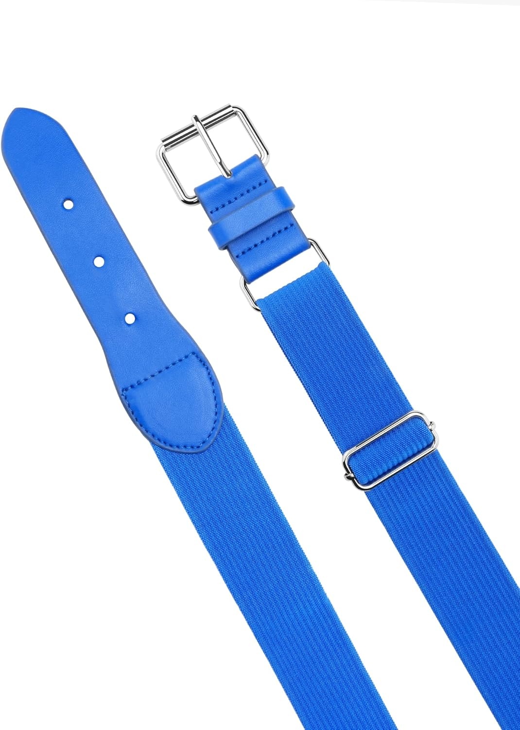 STELLE Baseball/Softball/Fastpitch Belt Girls Sports Elastic Adjustable Boys Uniform Belts Youth and Adult Sizes(Royal Blue)