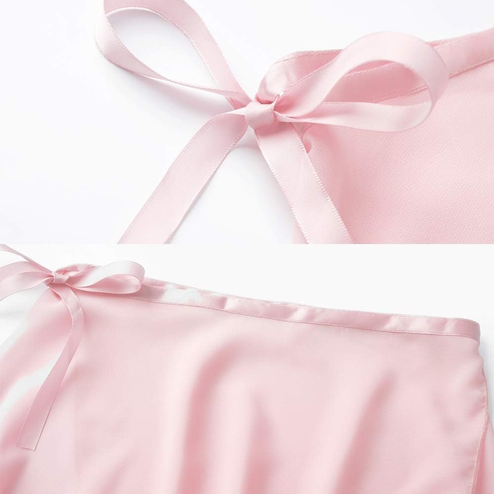 Stelle Ballet Skirts for Girls Toddler Dance Skirt Kids Ballet Wrap Skirts | Girls ballet skirt, Adjustable tie/Pull on waist, Flowing movement, Ballet Skirts for girls, Dance, Studio, Performance(02-pink (Adjustable Tie))