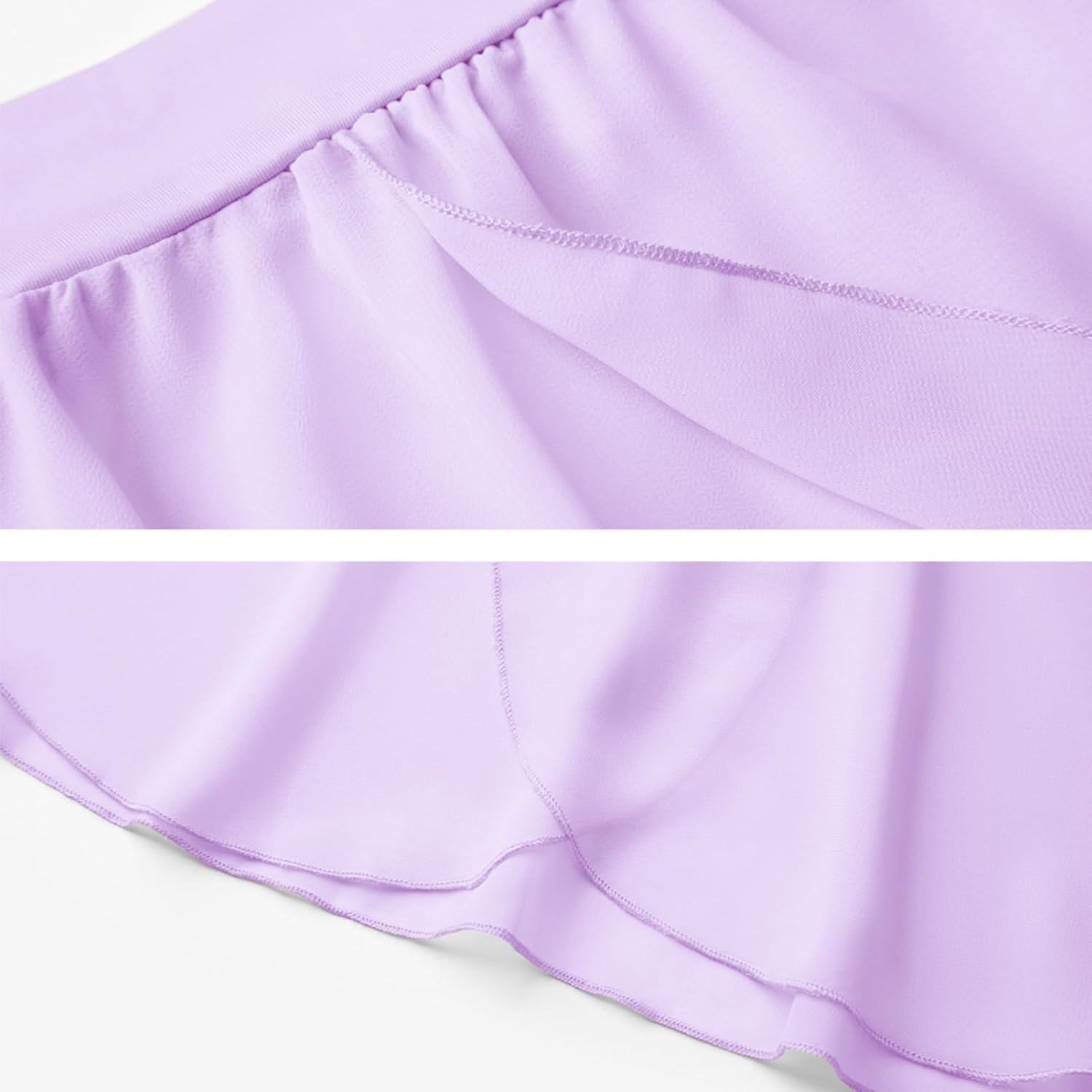 Stelle Ballet Skirts for Girls Toddler Dance Skirt Kids Ballet Wrap Skirts | Girls ballet skirt, Adjustable tie/Pull on waist, Flowing movement, Ballet Skirts for girls, Dance, Studio, Performance(01-lavender (Pull On))