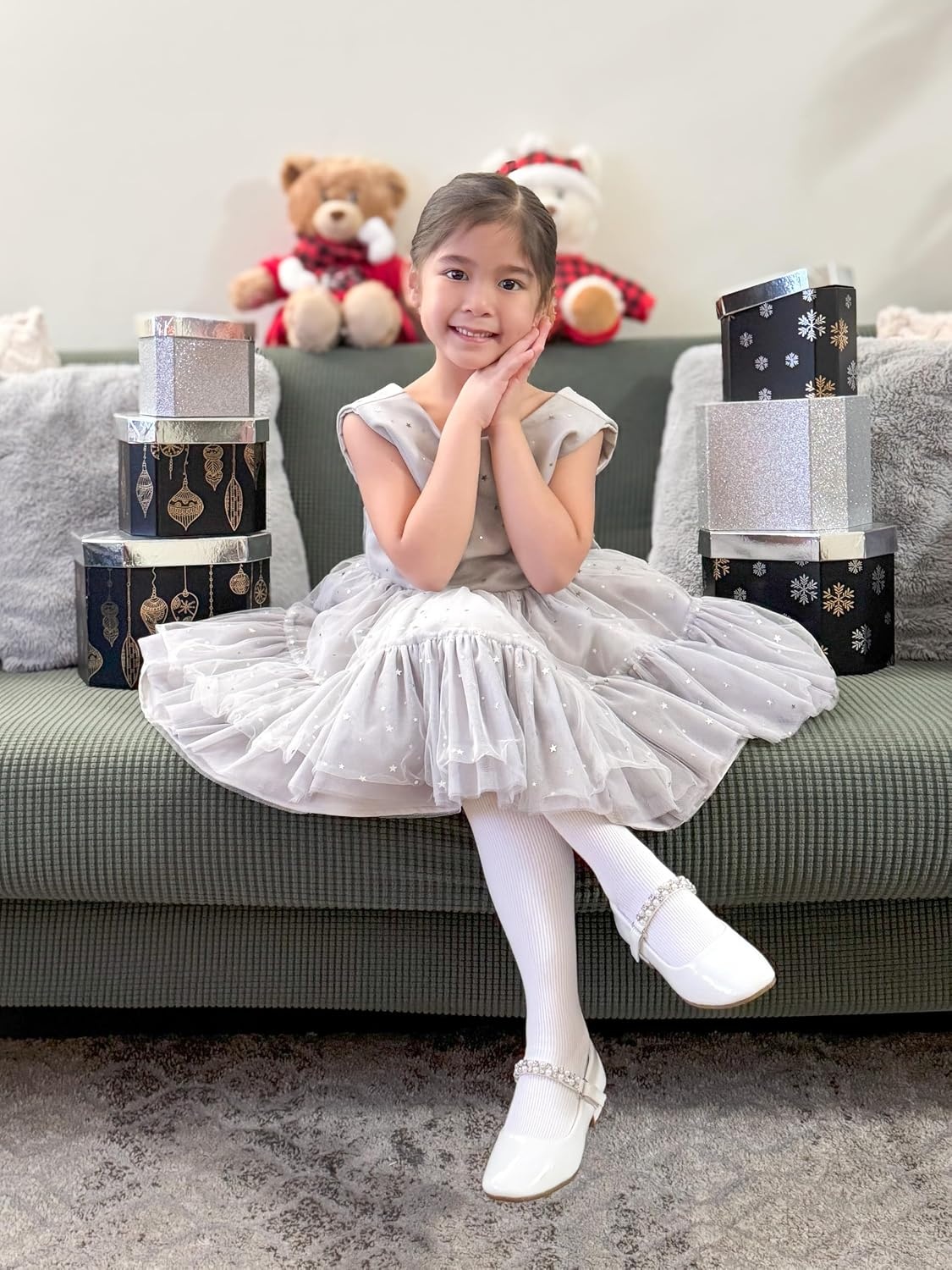 Stelle Toddler Girls Tights Baby Cable Knit Stockings Thick Cotton Legging | Thick Cotton Legging, Winter Warm Pantyhose, Footed, Thermal, Ribbed, Sweater Panty Hose, Under Dress, 3 Pairs, 12-18 Months(1-white)