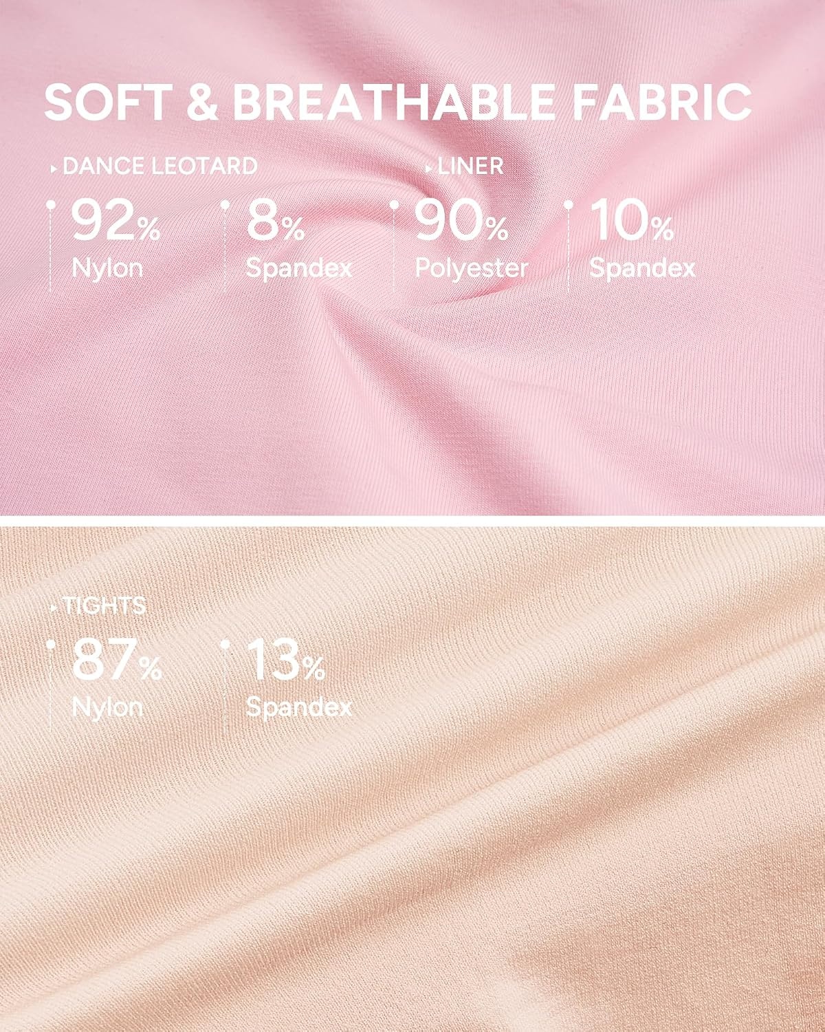 Stelle Girls Criss-Cross Back Leotards Skirt with Tights for Ballet/Dance | Short sleeve leotards, Crew neck, Soft, Breathable, Dress outfits, High elasticity & durable, Ballet pink footed tights(Ballet Pink)