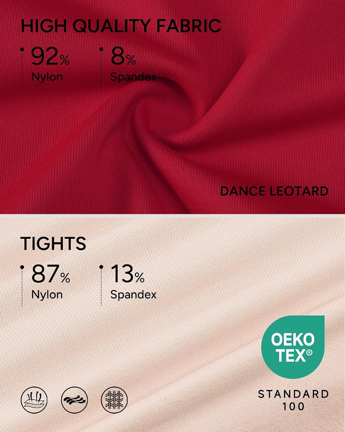 Stelle Girls Camisole Leotards with Tights for Ballet/Gymnastics/Dance | Adjustable camisole straps, High elasticity, Footed or footless tight, Fully lined front, Ballet/Dance/Gymnastics Leotard(Red)