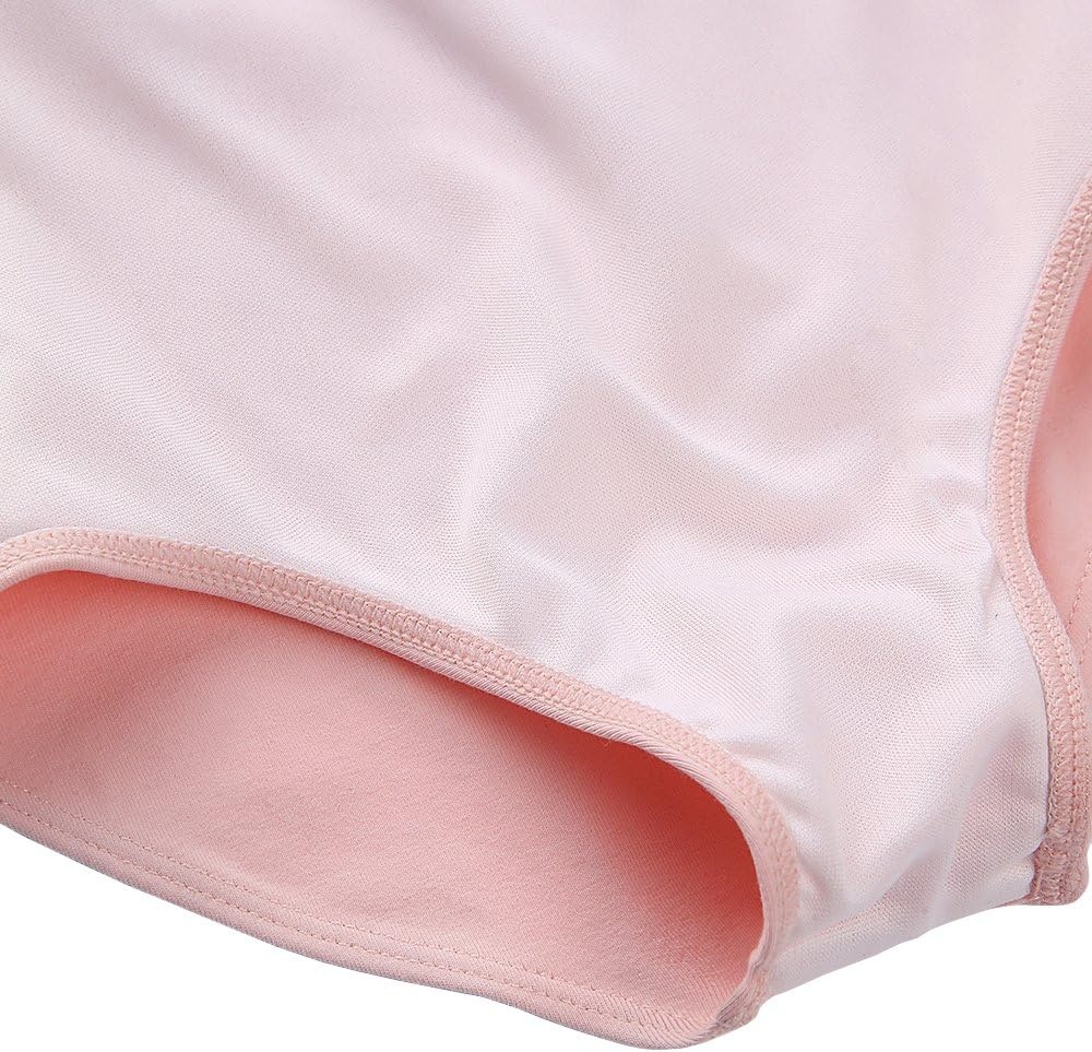 Stelle Long Sleeve Ballet Leotards for Girls Dance Leotard Gymnastics Ballet Outfits (Toddler/Little Kid/Big Kid)(Ballet Pink)