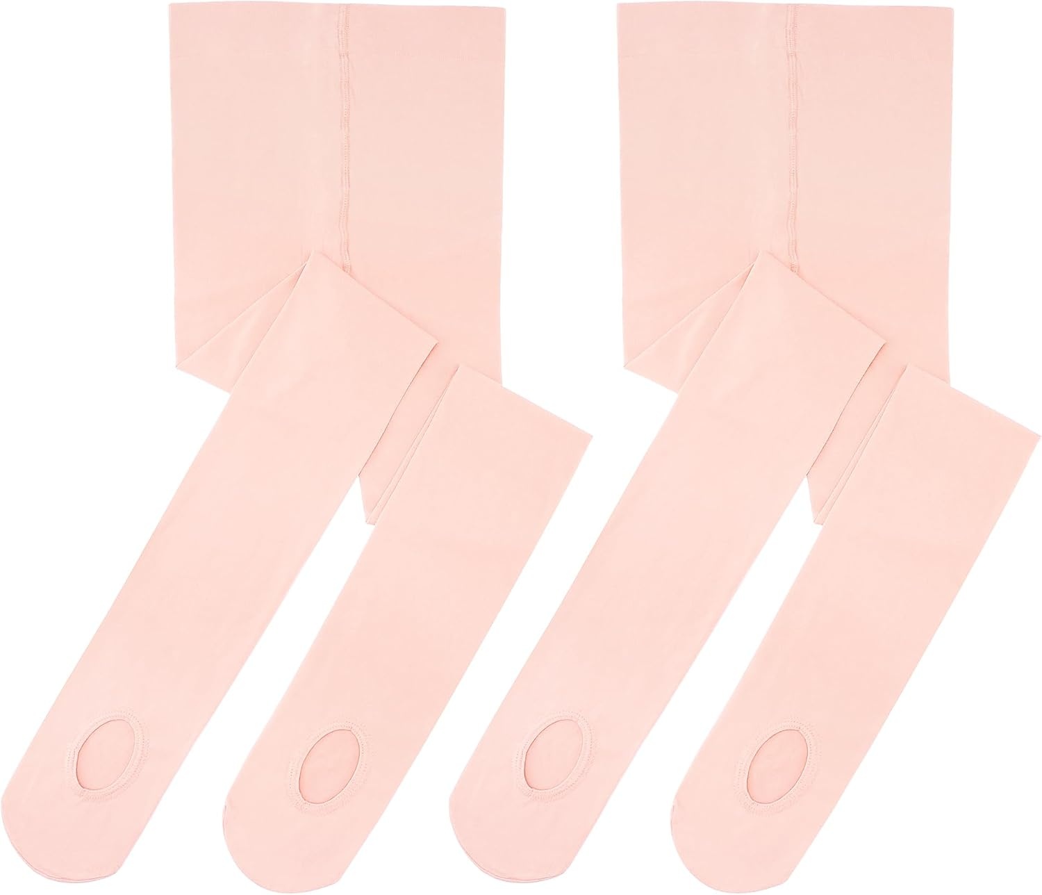 Stelle Women’s Ballet Tights Convertible Dance Leggings Ultra Soft Pro Transition Tight(2 Pairs-ballet Pink)