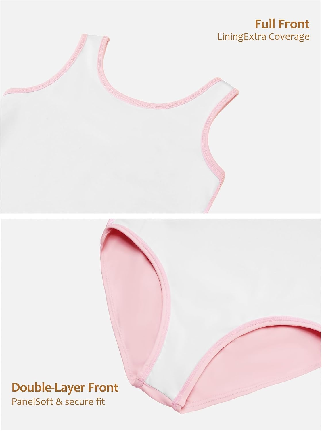 Stelle Gymnastics Leotards for Girls Tank Ballet Ballerina Dancewear 2-14Y | Scoop neckline, Stretch fabric, Comfortable fit, Skin-friendly, Gymnastics & Ballet, Toddler dancewear, Kids bodysuit(Ballet Pink)