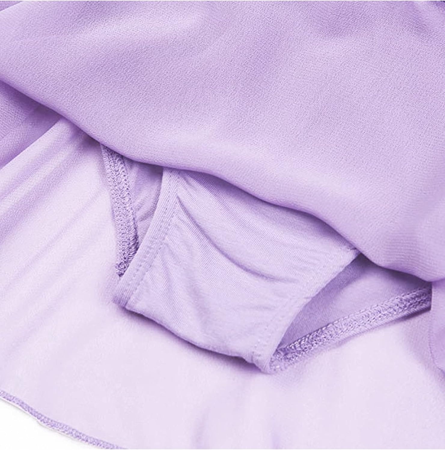 Stelle Ballet Leotards for Girls Toddler Ballet Outfit Dance Leotard Dress | Ballerina Outfit Dress, Criss-Cross & Bow Back, Soft Stretch Fabric, Short Sleeve, Dance Recital, Gymnastics, Performance(Style 2-lavender (Bow Back))