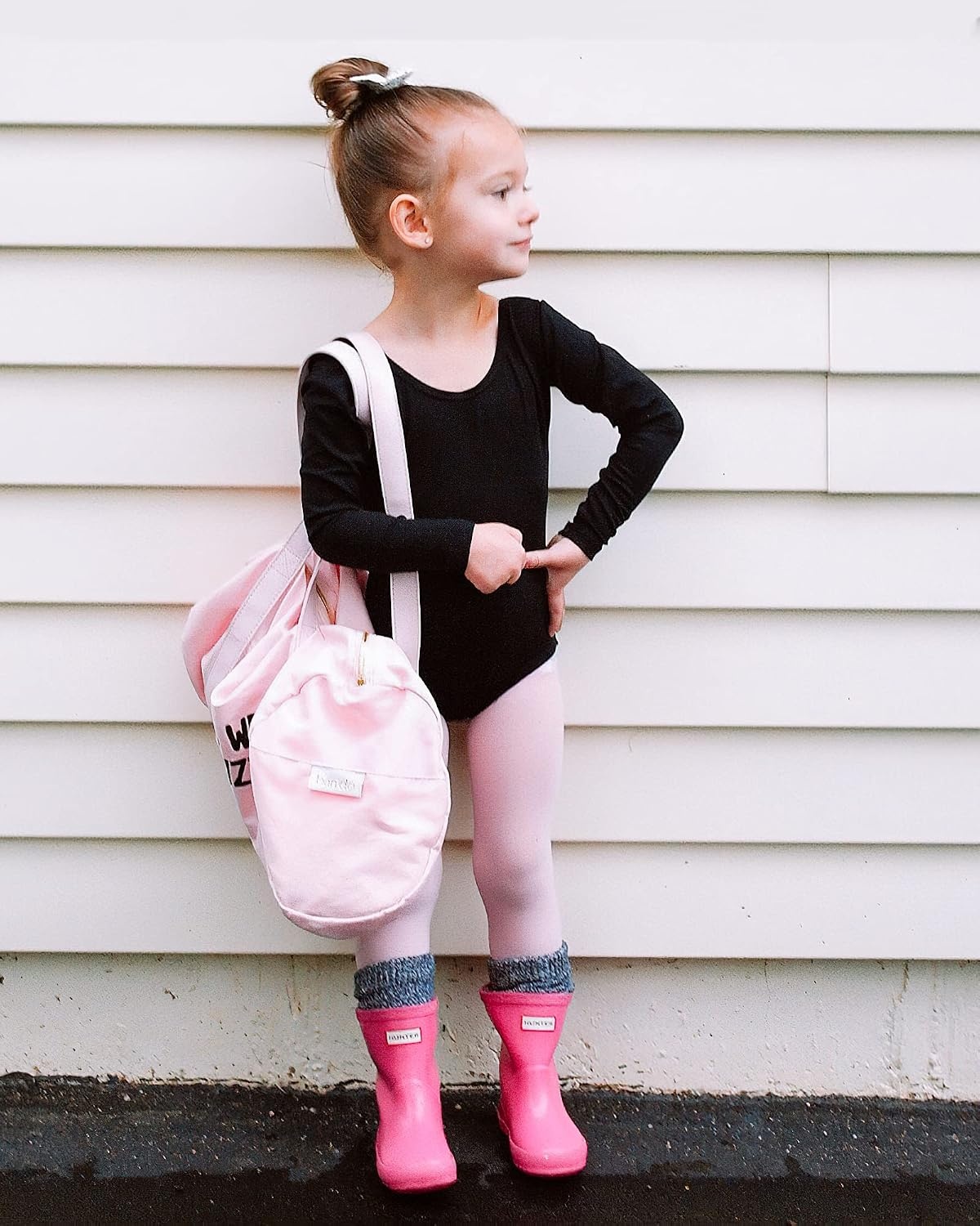 Stelle Long Sleeve Ballet Leotards for Girls Dance Leotard Gymnastics Ballet Outfits (Toddler/Little Kid/Big Kid) | Soft cotton, Breathable, Full front lining, Ballet, Gymnastic, Performance, Party, Cheer leading, Toddler, Little Big Kids(Black)