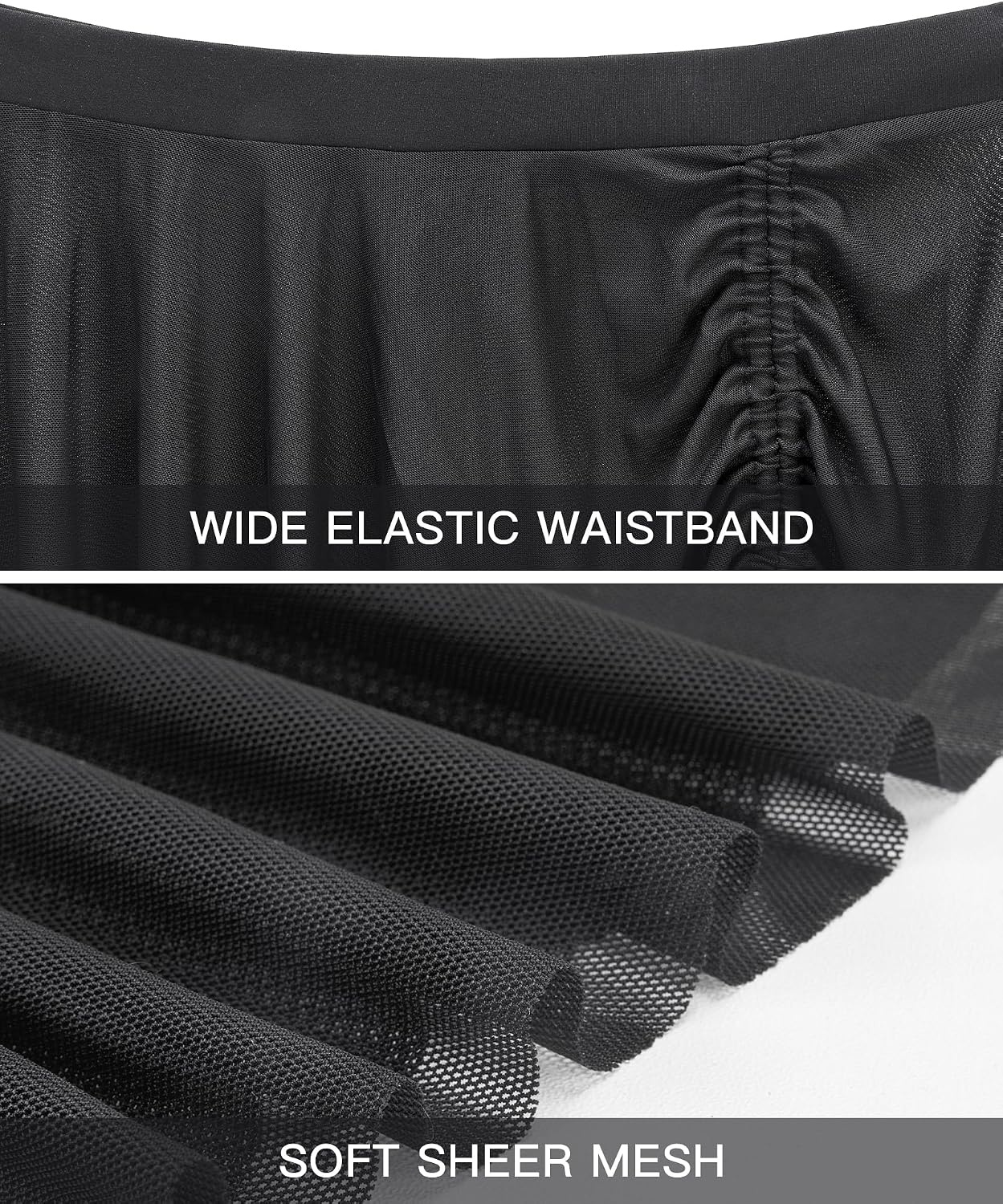 Stelle Women’s Pull On Ballet Skirt Chiffon Adult Wrap Dance Skirt | Ballet skirts for women, Elastic waist pull on, Flowing movement, Ballet wrap skirt, Dance, Rehearsal, Recital, Studio wear(Black)