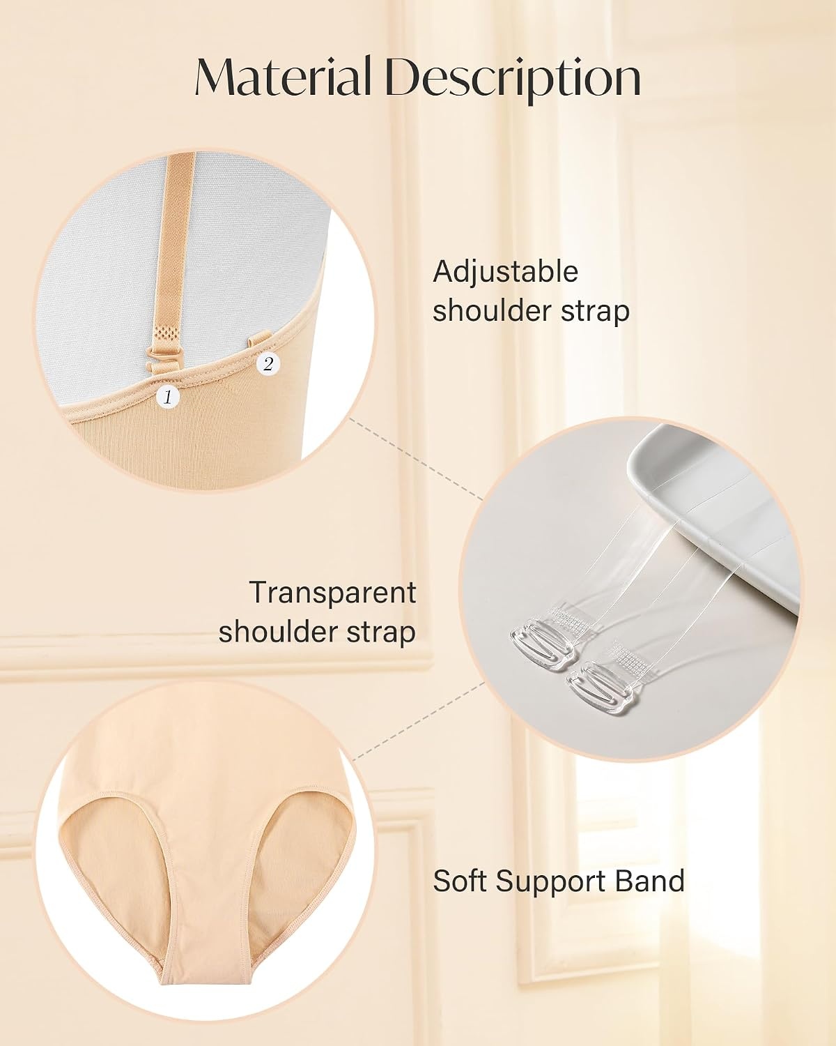 Stelle Girls Camisole Ballet Leotard Seamless Undergarment for Dance(Light Nude)