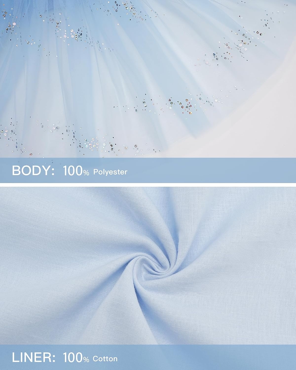 Stelle Tutu for Girls Skirt Layered Tulle Ballet Princess Birthday Outfit | Tutu for girls, Layered fluffy sequin skirt, Lightweight soft fabric, Toddler tutu, Dance class, Performance, Birthday outfit(Icy Blue)