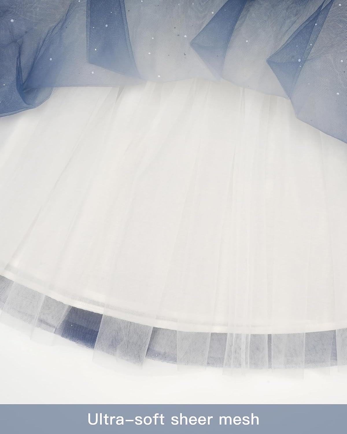 Stelle Tutu for Girls Skirt Layered Tulle Ballet Princess Birthday Outfit | Tutu for girls, Layered fluffy sequin skirt, Lightweight soft fabric, Toddler tutu, Dance class, Performance, Birthday outfit(Blue Ombre)
