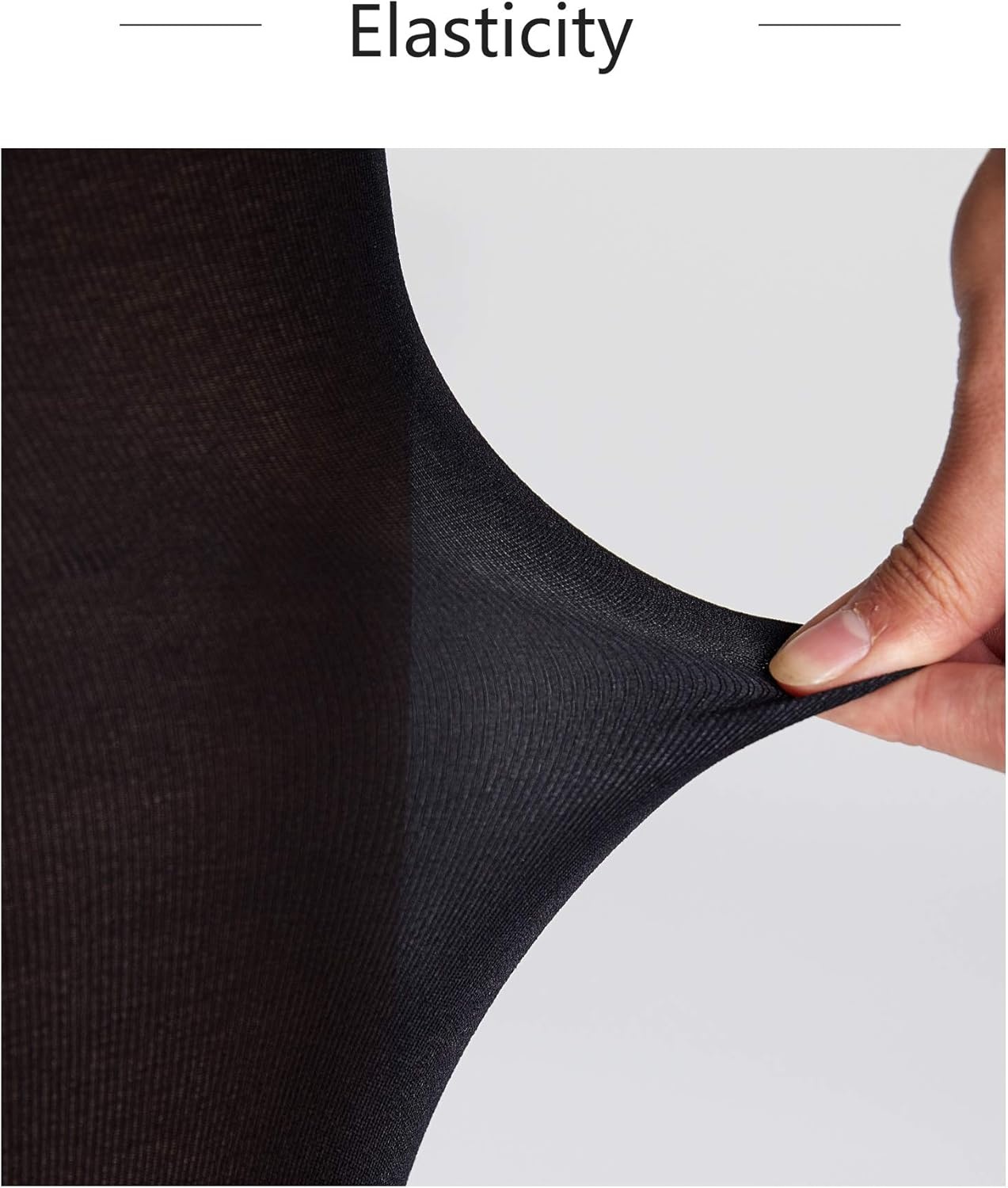 Stelle Girls Women Ballet Dance Convertible Tights Ultra Soft Pro Transition Tights(Black)