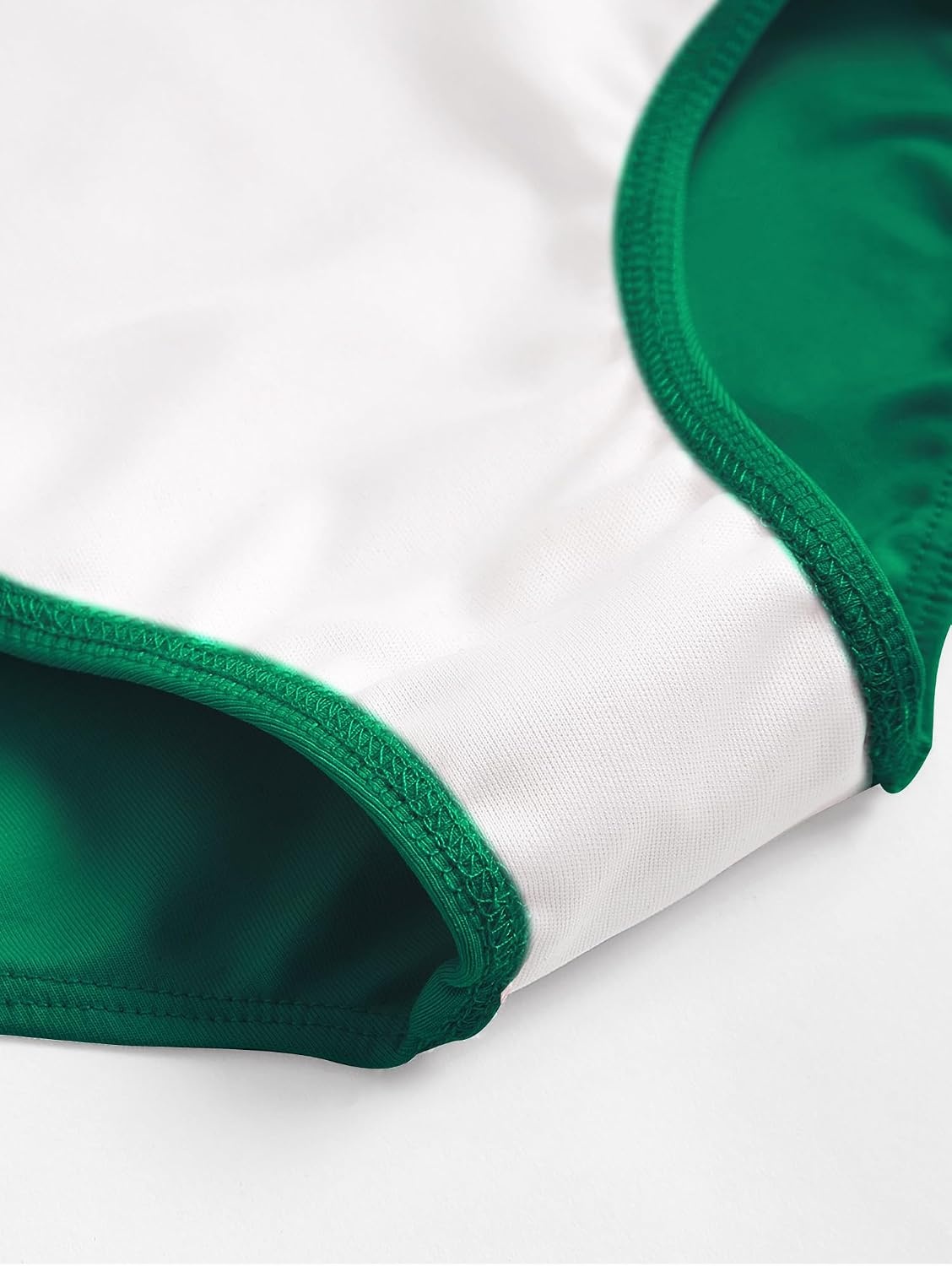 Stelle Girls Cotton Ballet Dance Leotard with Bow Back for Dance Class | Cotton, Soft stretch fabric, Breathable, Comfort fit, Leotard for girls, Toddler, Ballet class, Gymnastics, Dance recital(1-green)