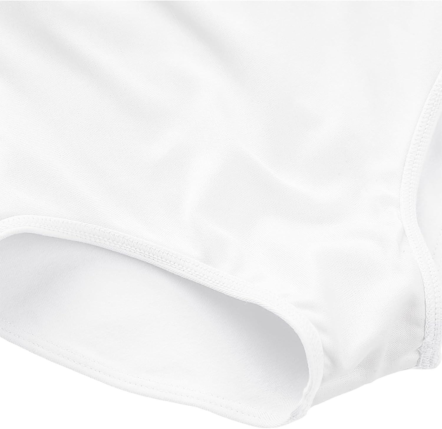 Stelle Girls Ballet Leotards Toddler Dance Combo with Skirt and Tights | Crew neck, Removable ballet skirt, Durable footed tights, Fully lined front, High elasticity & durable, Breathable(White)