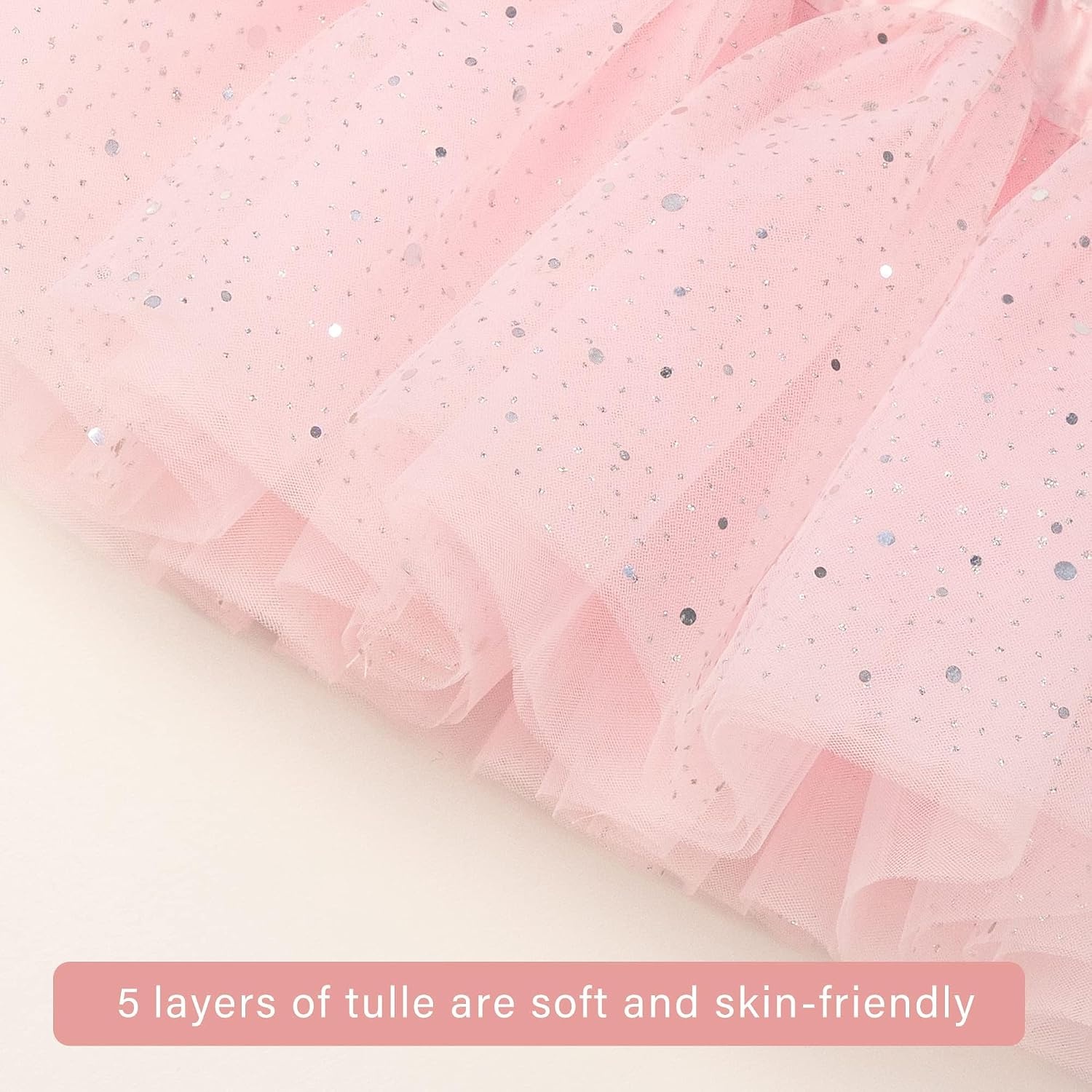 Stelle Puff Sleeve Ballet Leotards for Girls with Sparkly Tutu Skirted Toddler Dance Dress Outfit(01-puff Sleeve-ballet Pink)