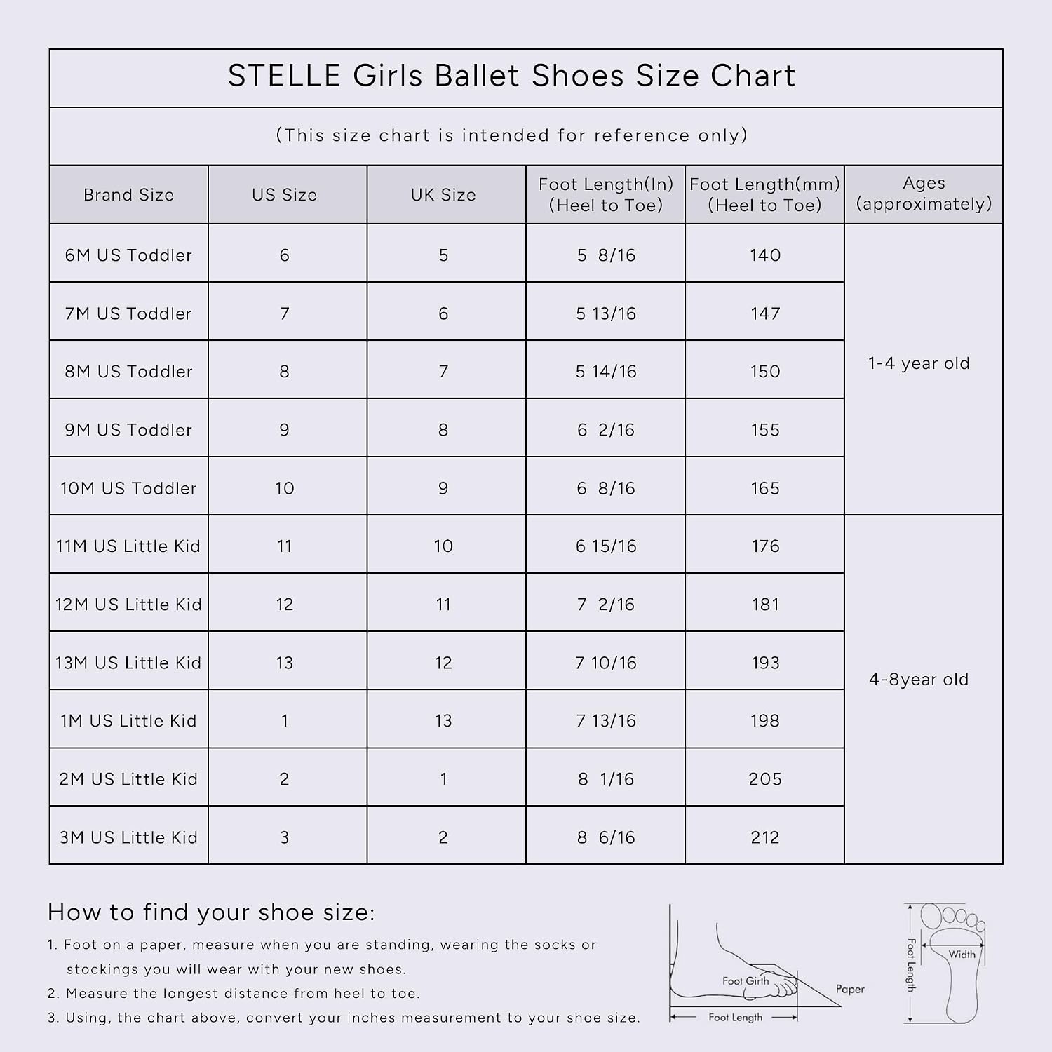 Stelle Ballerina Shoes for Girls Satin Ballet Shoes Ribbons Elastic Straps | Ballet shoes for girls, Ballerina slippers, Soft satin upper, Comfortable lining, Suede leather split sole, Ballet training(Ballet Pink)
