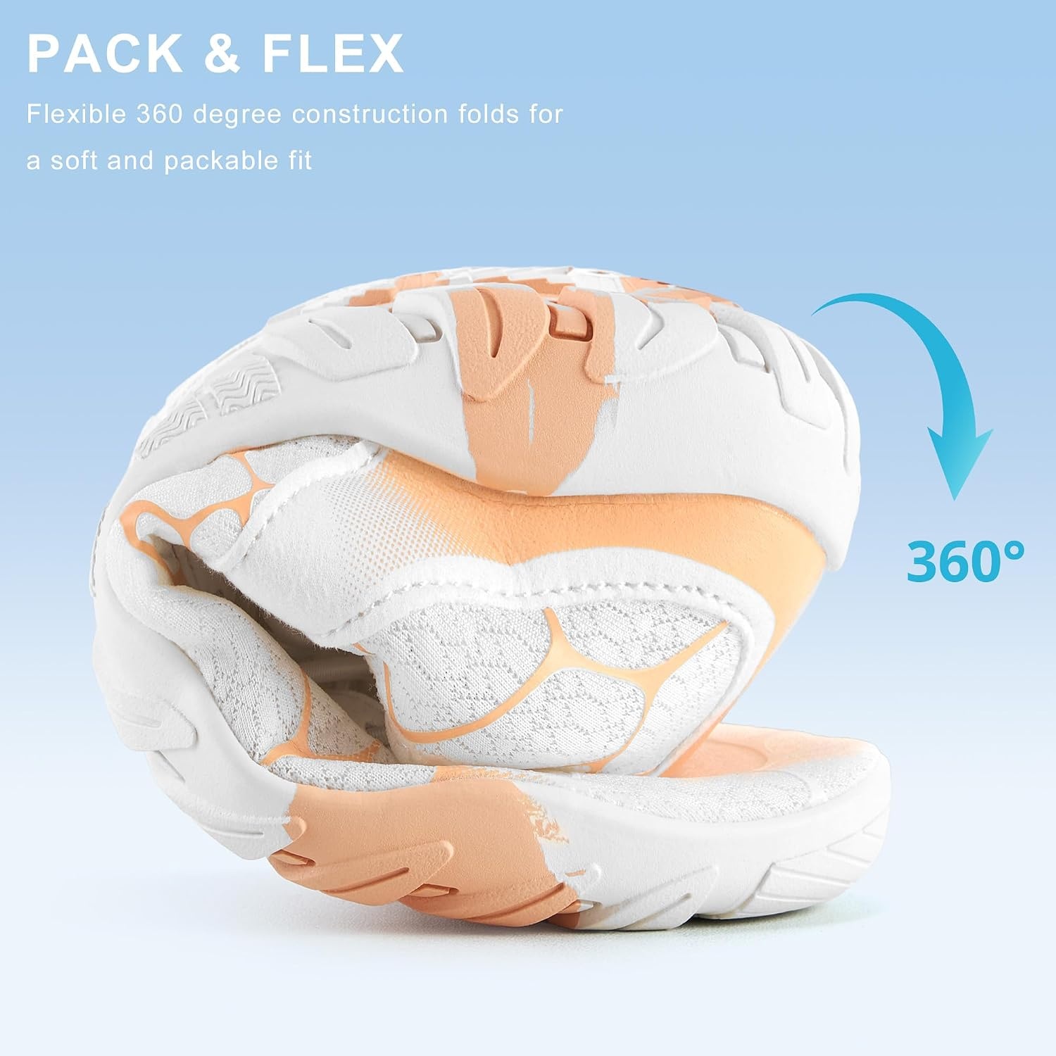 Stelle Water Shoes for Women Adult Aqua Shoes for Swim Lake(White)