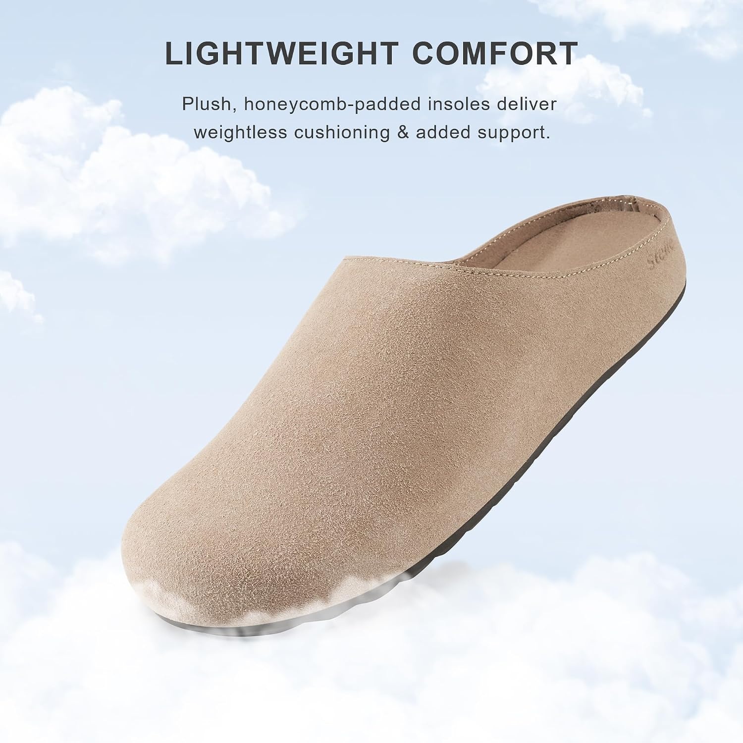 Stelle Clogs Women Mens Suede Potato Shoes Slip on Slippers(TP,11)