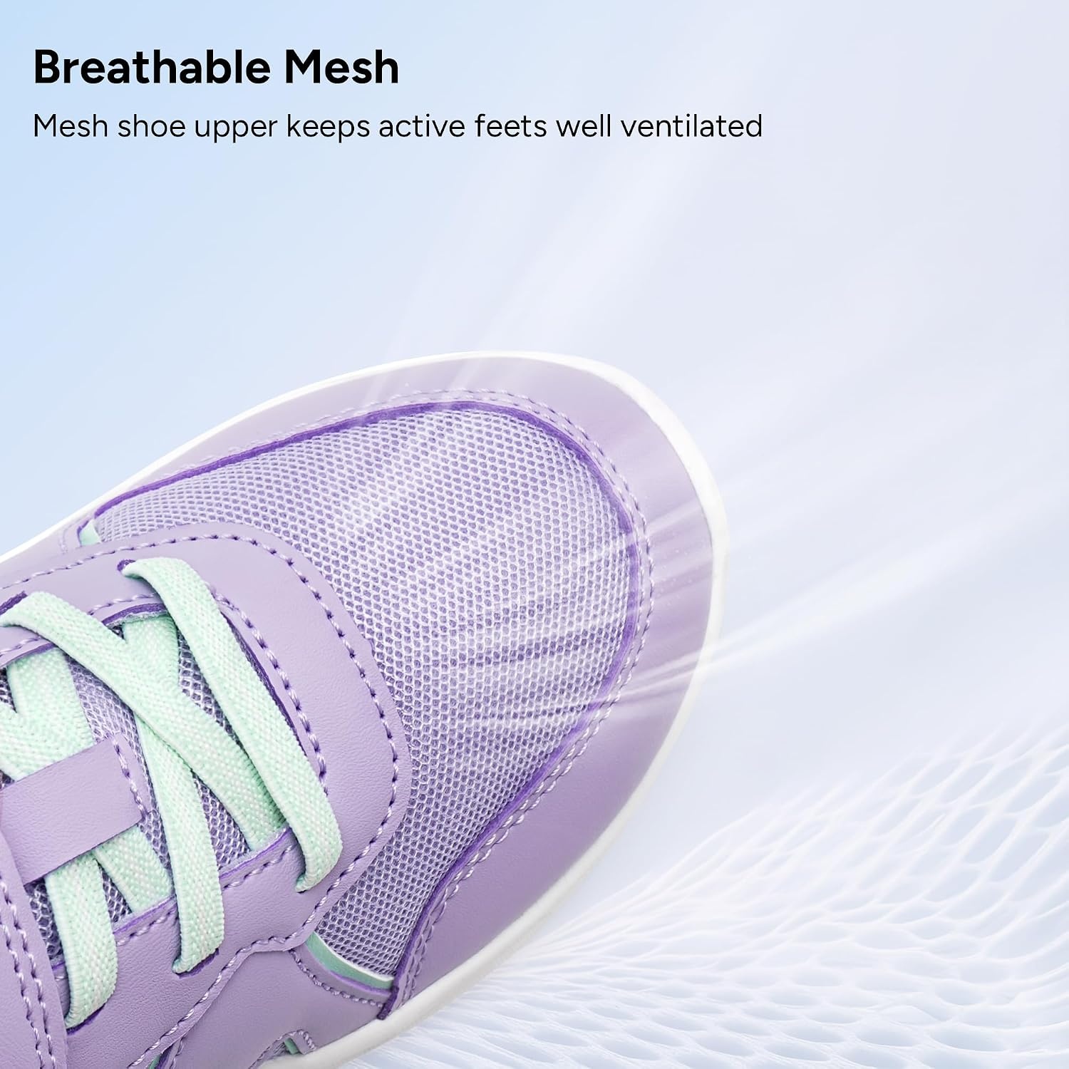 Stelle Tennis Shoes for Girls Kids Sneakers(Lavender+charms)