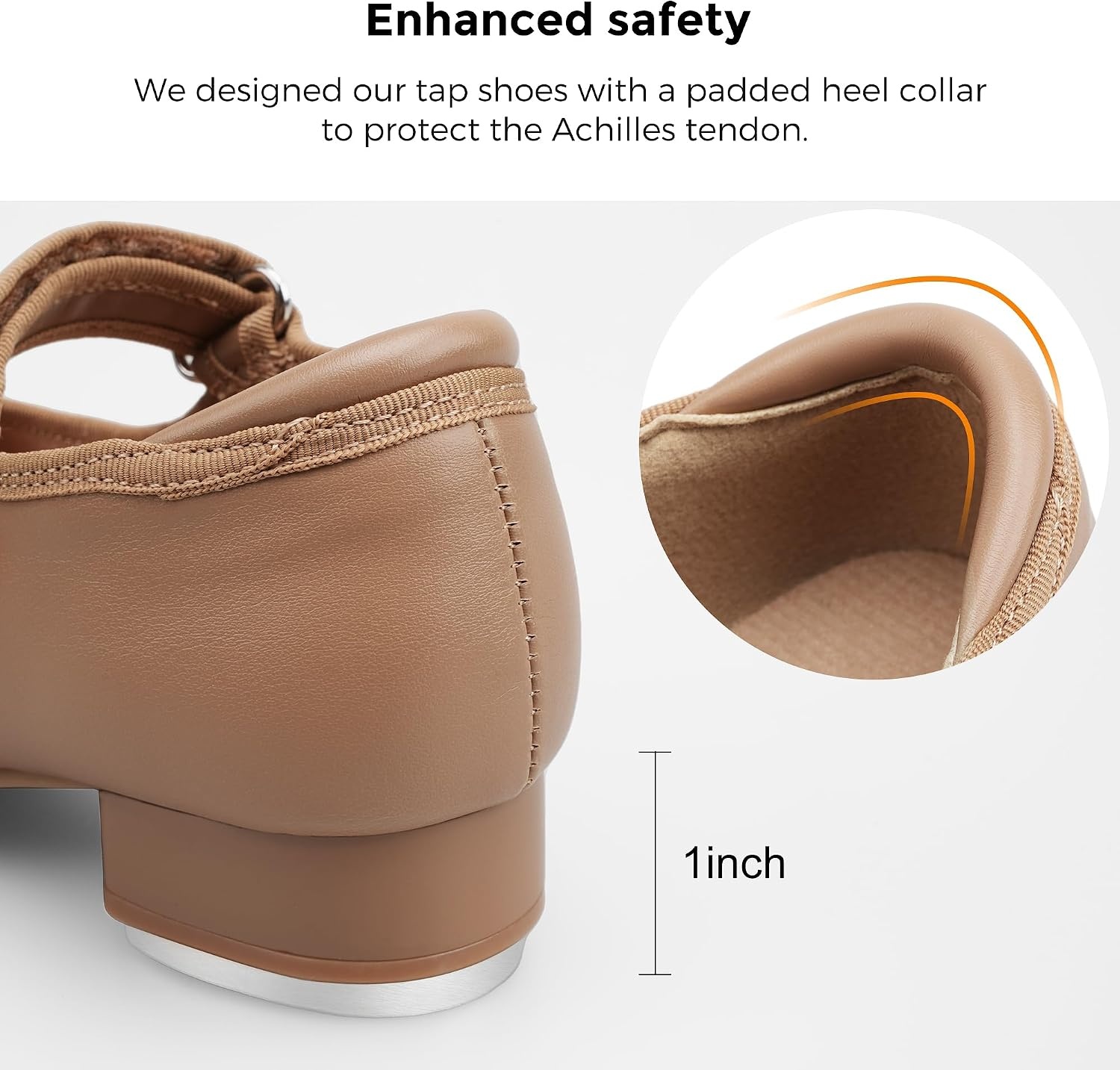 Stelle Tap Shoes for Girls Toddler Boys Dance Shoes(Coffee)